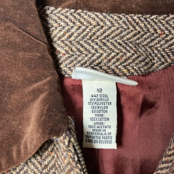 BROWN Wool Blazer by Hillary Hansen - Picture 10 of 16